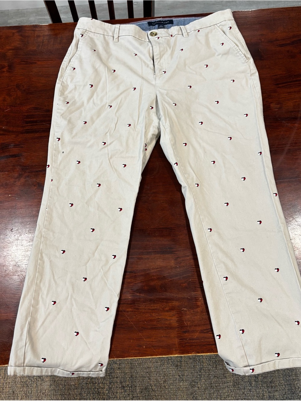 Women’s Tommy Hilfiger Embroidered Chino Pants size 14